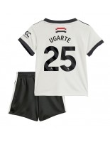 Manchester United Manuel Ugarte #25 Alternativní dres pro děti 2024-25 Krátký Rukáv (+ trenýrky)